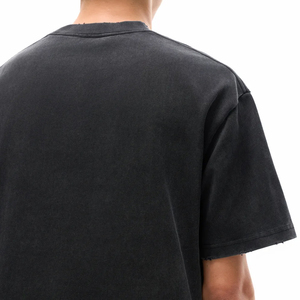 Nueva Camiseta Moderna y a la Moda, Personalizada, Extra Grande, de Gran Gramaje (260 g/m²), para Hombre, 100% Algodón, Impresa con Serigrafía, Transpirable, Ecológica, Unisex - Product Image 5