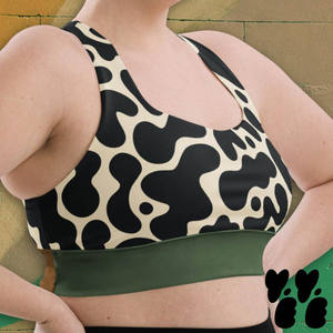 Sujetador Deportivo de Yoga para Mujer, con Logotipo Personalizado, Camuflaje, Alto Soporte, Color en Contraste, Estilo Deportivo, Doble Capa, Sin Ajustes - Product Image 4