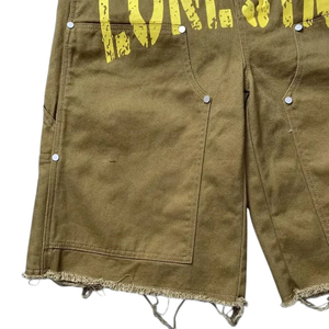 Servicio OEM: Pantalones Cortos de Mezclilla para Hombre, Transpirables, Corte Recto, Cintura Media, Estampado Digital, Cierre de Cremallera, Alta Calidad, Estilo Casual de Invierno - Product Image 5