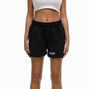 Shorts de mujer a la moda que combinan material suave y estilo moderno para viajes, entrenamientos y uso casual. - Product Image 2