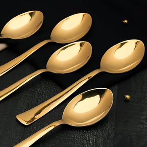 Cutlery Hot Selling Brass <b>Spoon</b> Wholesale Price for Home & Restaurant Dinner <b>Table</b> Fork & <b>Spoon</b> Wholesale Price - Product Image 1