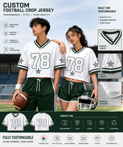 Vente en gros usine – Nouveau design unisexe de maillot de football américain, coupe courte, tenue d'équipe respirante, t-shirt de sport personnalisé sublimé – Fournisseur - Product Image 4
