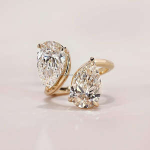 Arin/Oro de 18K/14K con diamantes naturales certificados GIA/IGI modernos, o diseños personalizados con anillos de diamantes MOQ bajos - Product Image 2