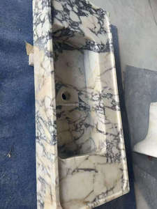 Stone Era Luxury Marble Bathroom Vanity Sink Wash <b>Basin</b> with Customized Design Durable Eco-Friendly Easy Cleaning for Home Use - Product Image 3