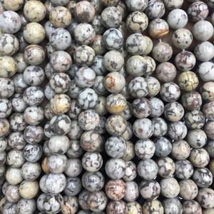 Cuentas de piedra de jaspe, cuentas de piedras preciosas naturales de 6mm, 8mm, 10mm, 15 hilos para hacer joyas, manualidades DIY - Product Image 6