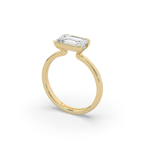 Unique 2.40Ct <b>Emerald</b> Brilliant Lab Diamond <b>Ring</b> 925 Sterling <b>Silver</b> <b>Ring</b> Lightweight Style Engagement Jewelry For Anniversary - Product Image 4