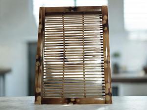 Ensemble de plateaux de service en bambou faits à la main, rustiques, écologiques, décoration de cuisine, plateaux tissés naturels, fournisseur OEM Vietnam - Product Image 3