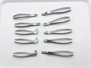 Pinzas Dentales Manuales Ergonómicas de Acero Inoxidable para Extracción de Dientes, Uso Clínico Quirúrgico - Product Image 2