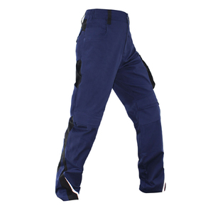 Men <b>Pants</b> High Visibility Reflective Safety <b>Pants</b> Outdoor <b>Work</b> Wear Trousers <b>Pants</b> with <b>Cargo</b> Pockets - Product Image 1