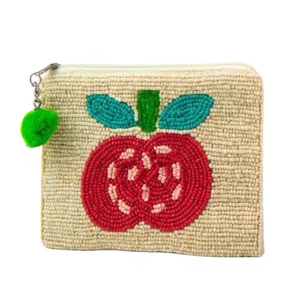 Porte-monnaie élégant fait main avec des perles, mini portefeuille élégant pour femmes à prix abordable - Product Image 5