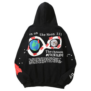 เสื้อฮู้ดดี้ผู้ชายไซส์ใหญ่ ผ้าคอตตอนเนื้อหนา พิมพ์ลายโลโก้ 3 มิติ คุณภาพสูง แบบพัฟพริ้นท์ เสื้อฮู้ดดี้พิมพ์ลายพัฟพริ้นท์ตามสั่ง เสื้อฮู้ดดี้ผ้าคอตตอนผสมแบบพื้นฐานสั่งทำได้ - Product Image 6