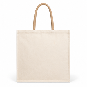 กระเป๋าผ้าแคนวาสเคลือบลามิเนต 300GSM ขนาด 40x35x16 ซม. พร้อมหูหิ้วผ้าฝ้ายบุฟองน้ำ รับทำโลโก้ตามสั่ง ขายส่งจากโรงงาน - Product Image 4