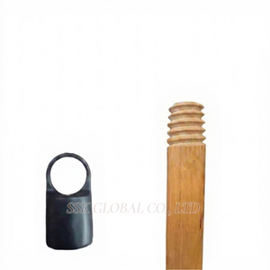 Vietnamese Natural Eucalyptus Broom 120cm Handcrafted Wooden Handle Ergonomic 2-in-1 Portable Eco-Friendly Home Furniture - Product Image 6