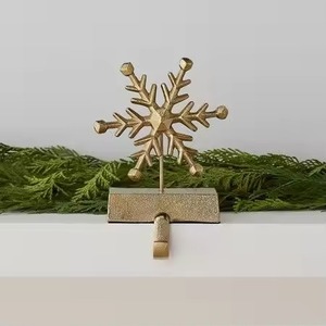 Decorative Metal <b>Stocking</b> Hanger for Holiday <b>Stocking</b> Hanging and Display Solutions - Product Image 6