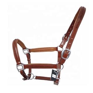Équipement d'entraînement de cheval en cuir de vachette Harnais de bride Halters-Fournitures équestres pour les soins et l'entraînement des chevaux - Product Image 5