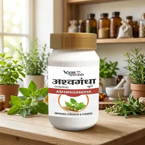 Extracto de Ashwagandha en Polvo, Suplemento Herbal Ayurvédico para el Bienestar Natural, Apoyo Diario para la Salud y Cuidado Corporal Herbal - Product Image 3