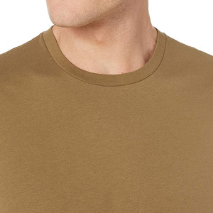 เสื้อยืดดีไซน์ใหม่ล่าสุด ผ้าฝ้าย 100% สำหรับผู้ชายและยูนิเซ็กซ์ แฟชั่นคุณภาพสูง สีพื้น แห้งเร็ว ระบายอากาศได้ดี - Product Image 2