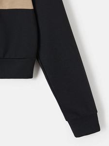 Sudadera corta con capucha para mujer, de alta calidad, informal, con cremallera - Product Image 4