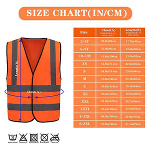 Chalecos Reflectantes de Seguridad, Ropa de Trabajo de Alta Visibilidad, Chaleco Personalizado de Alta Visibilidad en Amarillo, Negro, Verde, Naranja, Rojo y Azul Reflectante - Product Image 5