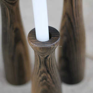 <b>Decorative</b> Wooden Tea Light Holder with Carved Floral Pattern Perfect for Rustic Home Interiors and <b>Table</b> <b>Decoration</b> - Product Image 4
