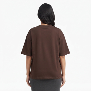 T-shirt d'allaitement ample pour femme 100 % coton, coupe décontractée, pour la maternité et l'allaitement - Product Image 5