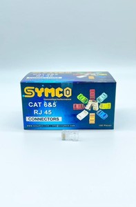 หัวต่อ SYMCO RJ45 SM-6D Cat6 (ชุบทอง, 3U) 8P8C หัวต่อโมดูลาร์อีเธอร์เน็ตประสิทธิภาพสูง RJ45 - Product Image 3