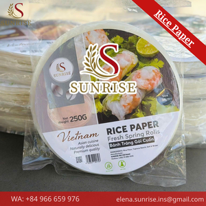 Rouleaux de papier de riz Sunrise Sweet 200g par rouleau, stockage en vrac à sec - Mme Elena +84 966 659 976 - Product Image 4