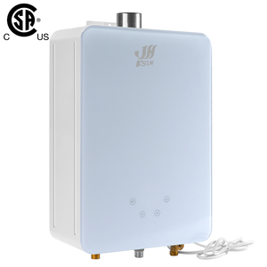 Chauffe-eau 12L à ventilation forcée, faible NOx, type constant, gaz naturel, échangeur de chaleur en cuivre, usage domestique et extérieur - Product Image 2