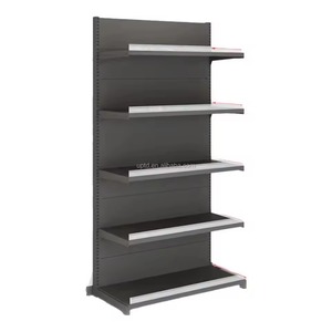 ชั้นวางสินค้าเหล็กแบบปรับได้สำหรับงานหนัก เหมาะสำหรับซูเปอร์มาร์เก็ตและร้านสะดวกซื้อ สำหรับวางขนมและเครื่องดื่ม - Product Image 2