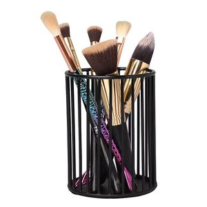 Organisateur de bureau minimaliste rond en métal pour clés, lunettes de soleil et essentiels de bureau – Support autoportant en fer forgé - Product Image 2