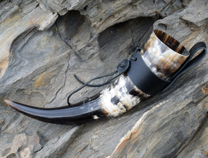 Custom Size Top Selling Water Bottle Plastic Horn Handmade Custom Viking Drinking Horn for <b>Beer</b> Drinking at cheap price - Product Image 2