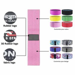 Bandas Elásticas de Resistencia para Ejercicios de Yoga, Glúteos, Cadera y Muslos, de Algodón, Anchas, Antideslizantes, para Sentadillas y Entrenamiento - Product Image 5