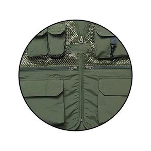 Chaleco de Caza Plegable Impermeable de Lona Premium para Hombre, Personalizado, Informal, para Pesca y Trabajo, con Múltiples Bolsillos - Product Image 5