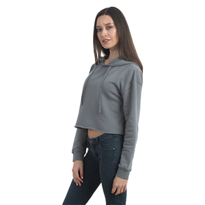 Sweat à capuche surdimensionné personnalisé pour femme, manches longues, logo frontal, 100 % coton, toile respirante, décontracté, sport d'hiver, pull à capuche - Product Image 3