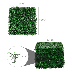 Artificial Plant Wall Panels with Grass Texture Eco-Friendly Home Decor - Product Image 3