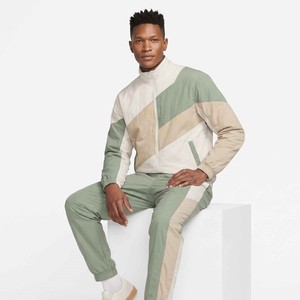 Custom Oversize Sportwear Streetwear Casual Sweatsuit 3m <b>Reflective</b> <b>Jacket</b> and Jogger Set Windbreaker Nylon Tracksuit Men - Product Image 4