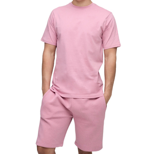 Offre Spéciale 2026 – Ensemble Décontracté Homme Été Deux Pièces : Short et T-shirt en Tissu Éponge Séchage Rapide – Vente en Gros - Product Image 1