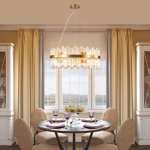 Lampadario a Sospensione in Cristallo LED Moderno e Lussuoso da 23,6 Pollici per Soggiorno, Camera da Letto, Sala da Pranzo, Decorazione Casa - Product Image 3