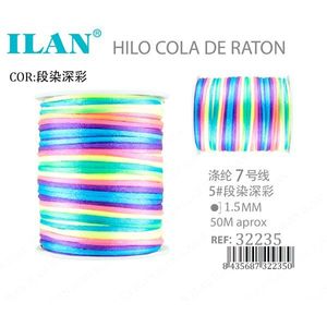 Corda di Colori Vari Ilan Hilo Cola De Raton 1.5Mm 50M - Product Image 3