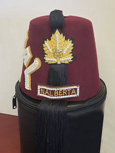 Sombrero Fez de Lana Blanco para Mujer Shriners DOI 2026, Sombrero Masónico de Alta Calidad, Personalizado, Más Vendido - Product Image 3