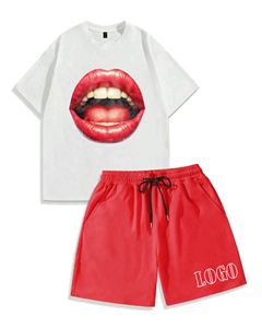 Factory Direct Wholesale Price 2 Piece Cotton Mens Summer <b>Sets</b> Casual Streetwear Short <b>Sets</b> for Men - Product Image 4