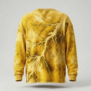 Sudadera térmica de invierno con lavado ácido para hombre, textura gofrada, jersey para clima frío, ropa al por mayor - Product Image 2