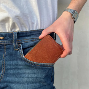 Portefeuilles en cuir pour hommes de haute qualité, design fin, sécurisés RFID, fournisseur en gros, OEM, sur mesure, faits à la main, prix bas - Product Image 6