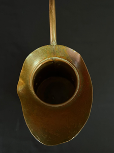 Carafe à eau en cuivre pur la plus vendue, nouvelle carafe artisanale sans motif de feuille avec poignée artisanale, carafe à eau en cuivre pour hôtels - Product Image 6