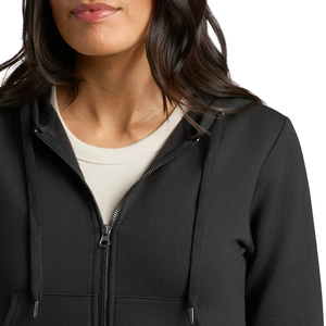 Women Winter Solid Zip Hoodie Tracksuit Set Fitted Sweatshirt Tapered Jogger <b>Trousers</b> Pocketed Casual Two Piece Lounge Outfit - Product Image 5