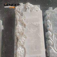Machine de gravure CNC sur pierre Ganger 7,5 kW avec moteur de broche pour gravure 3D de granit, marbre, quartz et pierres tombales, épaisseur de coupe maximale de 16 mm