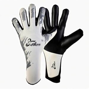Guantes de portero Bana Brothers de alta calidad en blanco y verde - Product Image 2