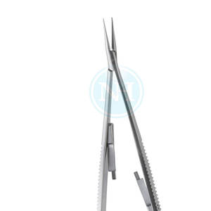 Tijeras Quirúrgicas de Acero Inoxidable para Córnea con Puntas Curvas y Ciegas - Product Image 6