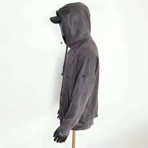 Multi-pockets style Distressed Hoodies for Women High Quality Trendy Daily Wear Perfect Warm Windproof Women Distressed Hoodies - Product Image 3