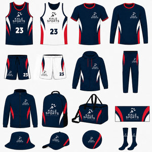 Maillots et tenues de basketball personnalisés par sublimation – Série 100 % polyester coupe-vent et respirant sans manches - Product Image 1